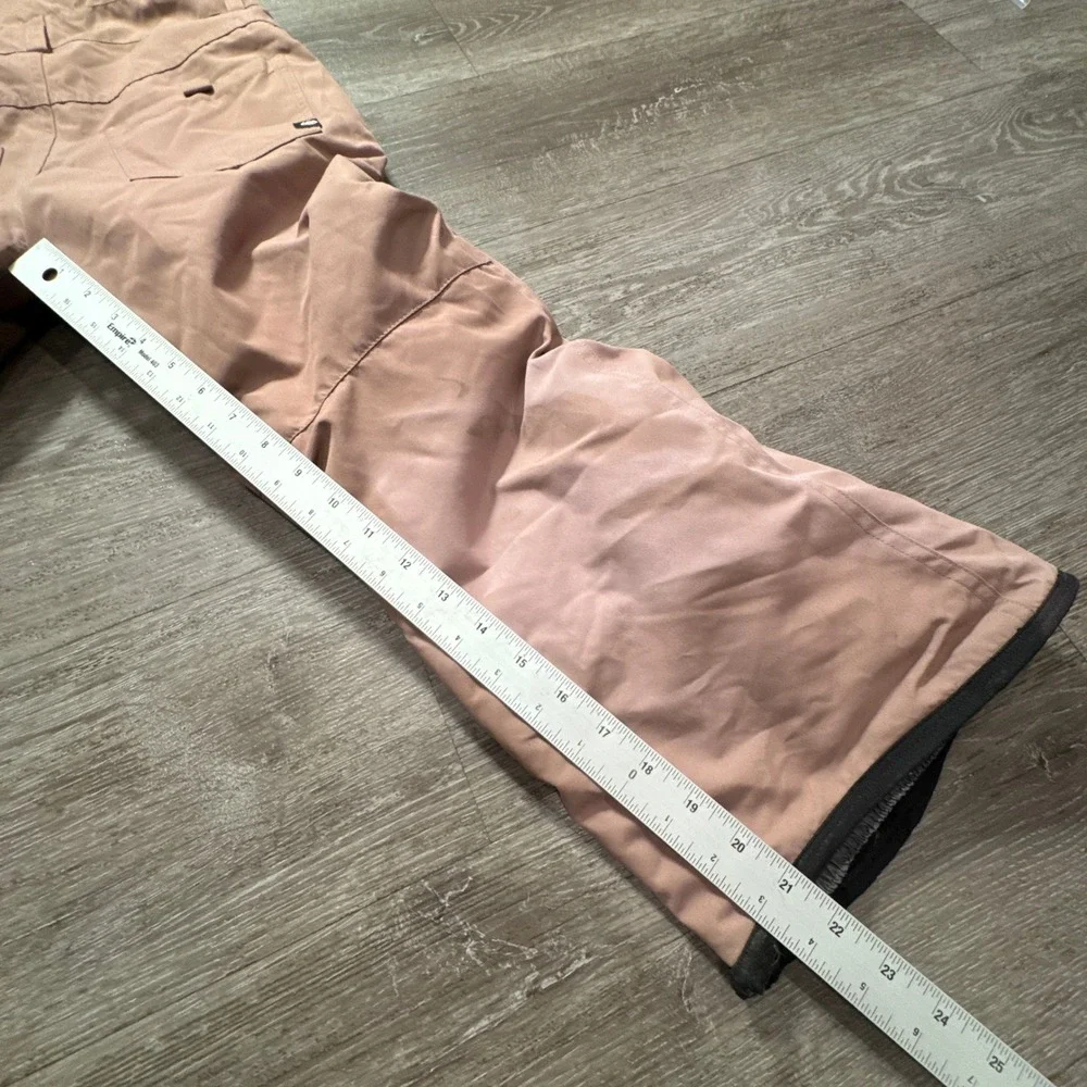 686 Bib Pants Girls Small Pink Sierra Insulated Performance Snowboard Ski Youth